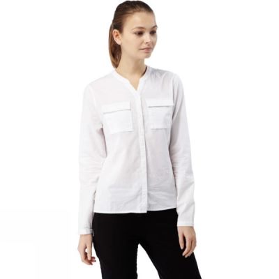 Camisa Craghoppers Ravello Long-Sleeved Mujer - Blancas - Chile IJA974508